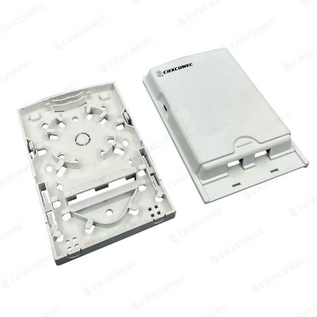 Fiber ODN 2코어 실내 종단 박스 Fiber Faceplate-2